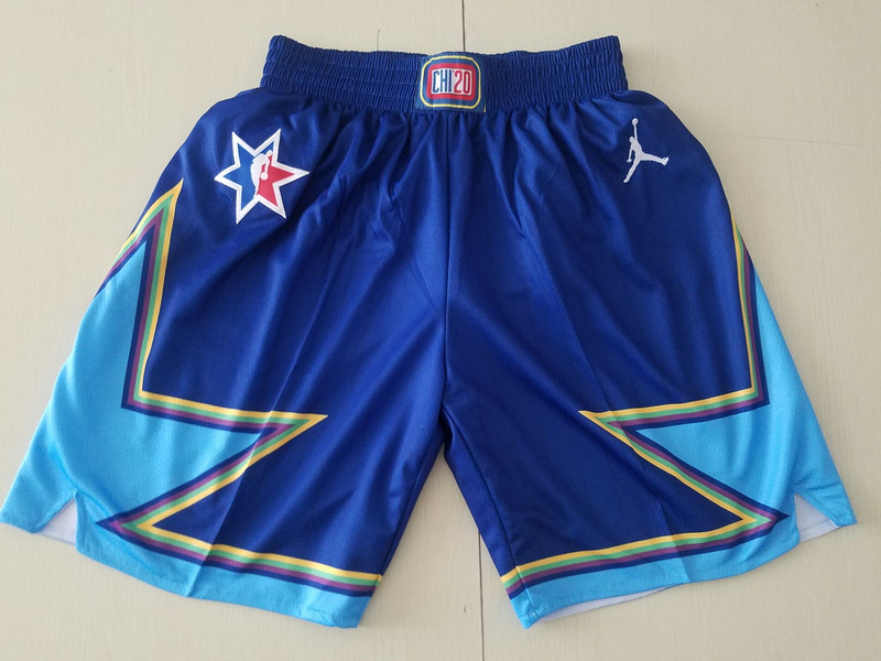 2020 NBA previous All Star blue shorts